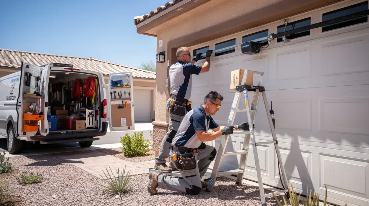 Garage Door Maintenance in Las Cruces