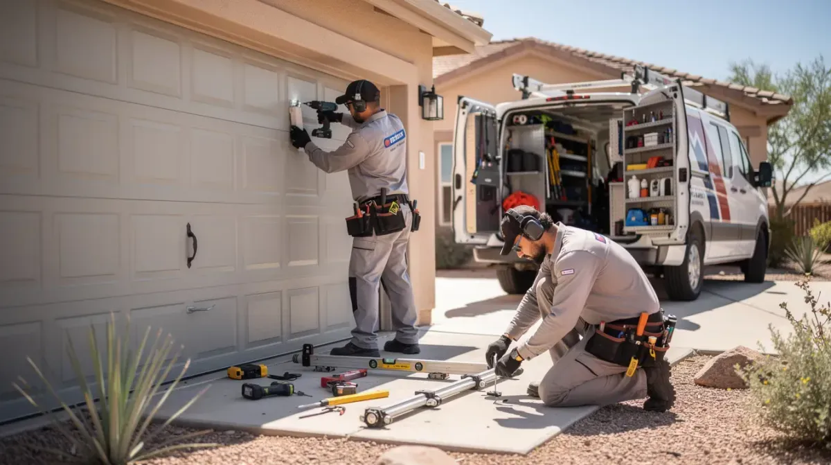 Garage Door Spring Replacement in Las Cruces
